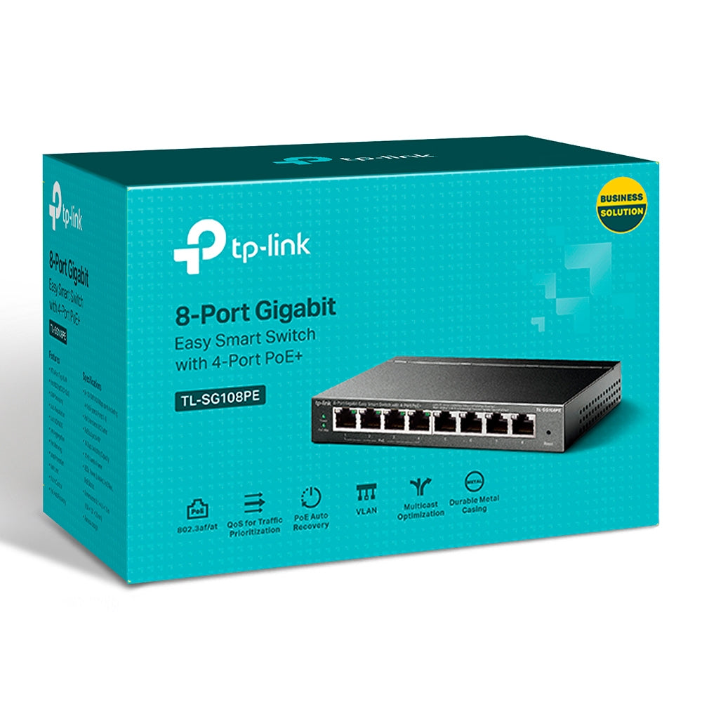 TP-Link 8-Port Easy Smart PoE Gigabit Switch