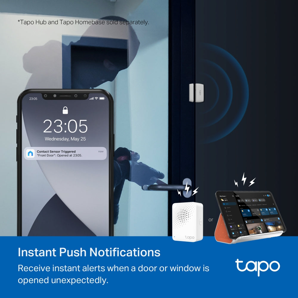 TP-Link Tapo Smart Door/Window Sensor - Security