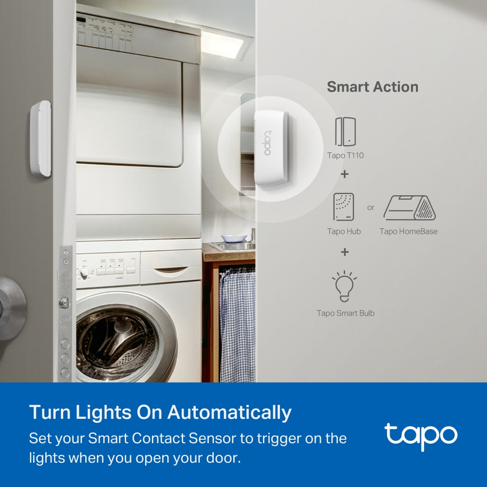 TP-Link Tapo Smart Door/Window Sensor - Security