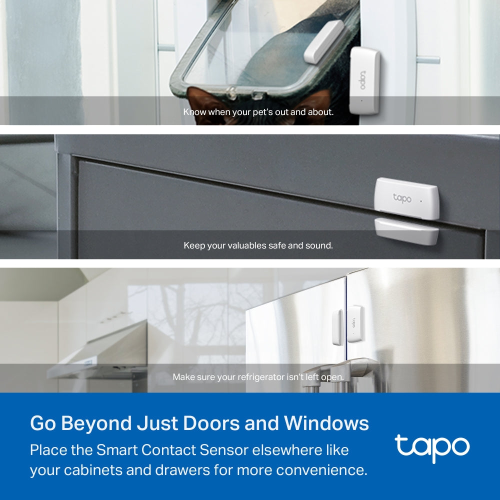 TP-Link Tapo Smart Door/Window Sensor - Security