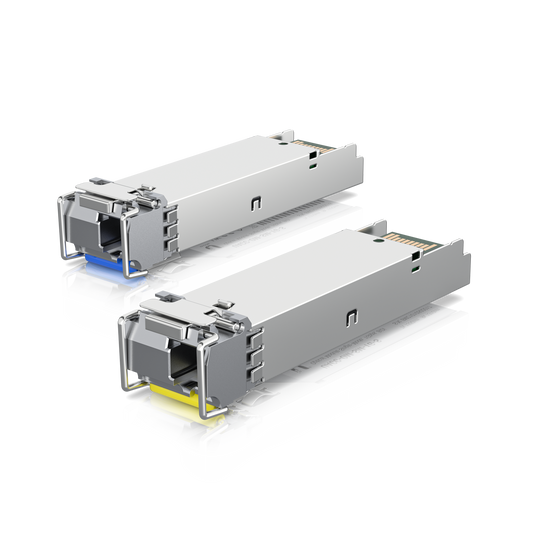 Ubiquiti 1G Single-Mode BiDi SFP Module, 2-Pack | UACC-OM-SM-1G-S-2