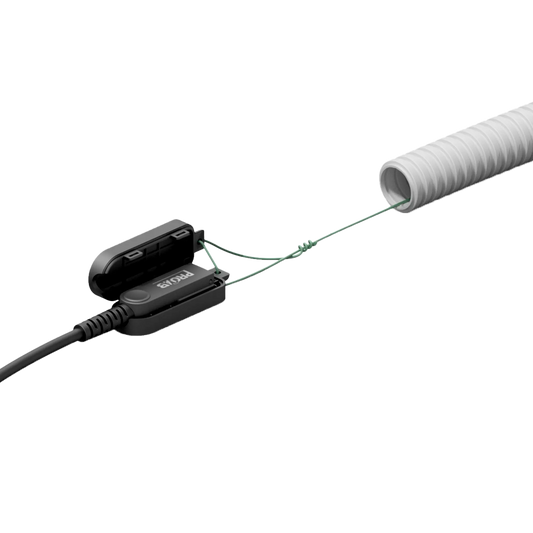 PROCAB HDMI A Male to HDMI A Male Active Optical Cable, 10 Meter length, supporting Ultra HD 4K at 60Hz with interchangeable connectors.