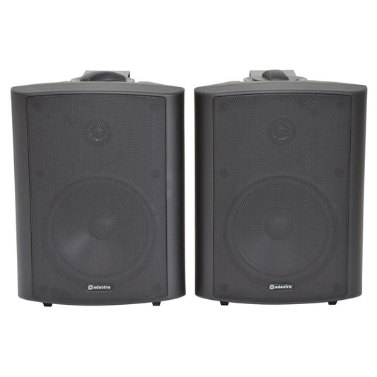 ADASTRA BC6B pair of 6.5-inch black background speakers designed for Hi-Fi and surround sound applications.