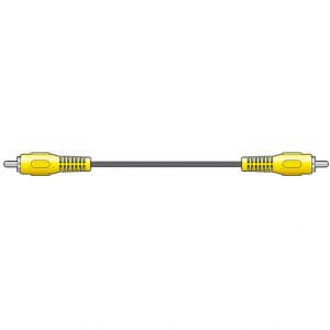 AVLINK 10M RCA Plug to RCA Plug Lead - High-Quality Audio/Video Cable