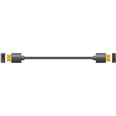 TVA LEAD HDMI PL-PL 0.5M V2 4K cable with Ethernet, showcasing a thin wire design.