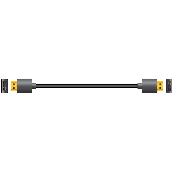 AVLINK LEAD HDMI PL-PL 1.0M V2 4K cable with Ethernet, showcasing a thin and flexible design.
