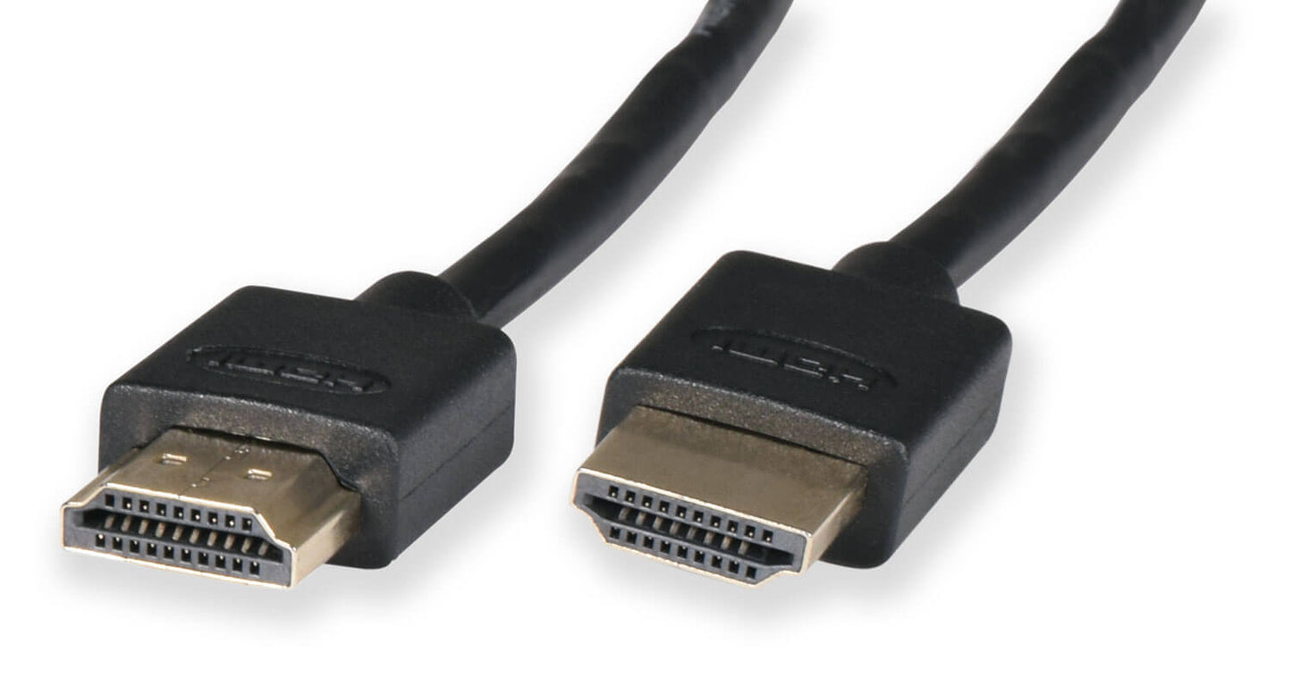 TVA Lead HDMI PL-PL 1.0M V2 4K cable with Ethernet, showcasing a thin and flexible design.