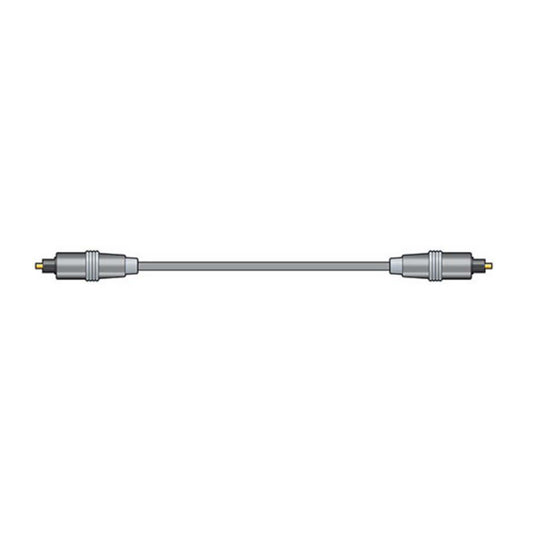 High performance fibre optic cable TVA 1M Lead Optical TOSlink 5.5mm