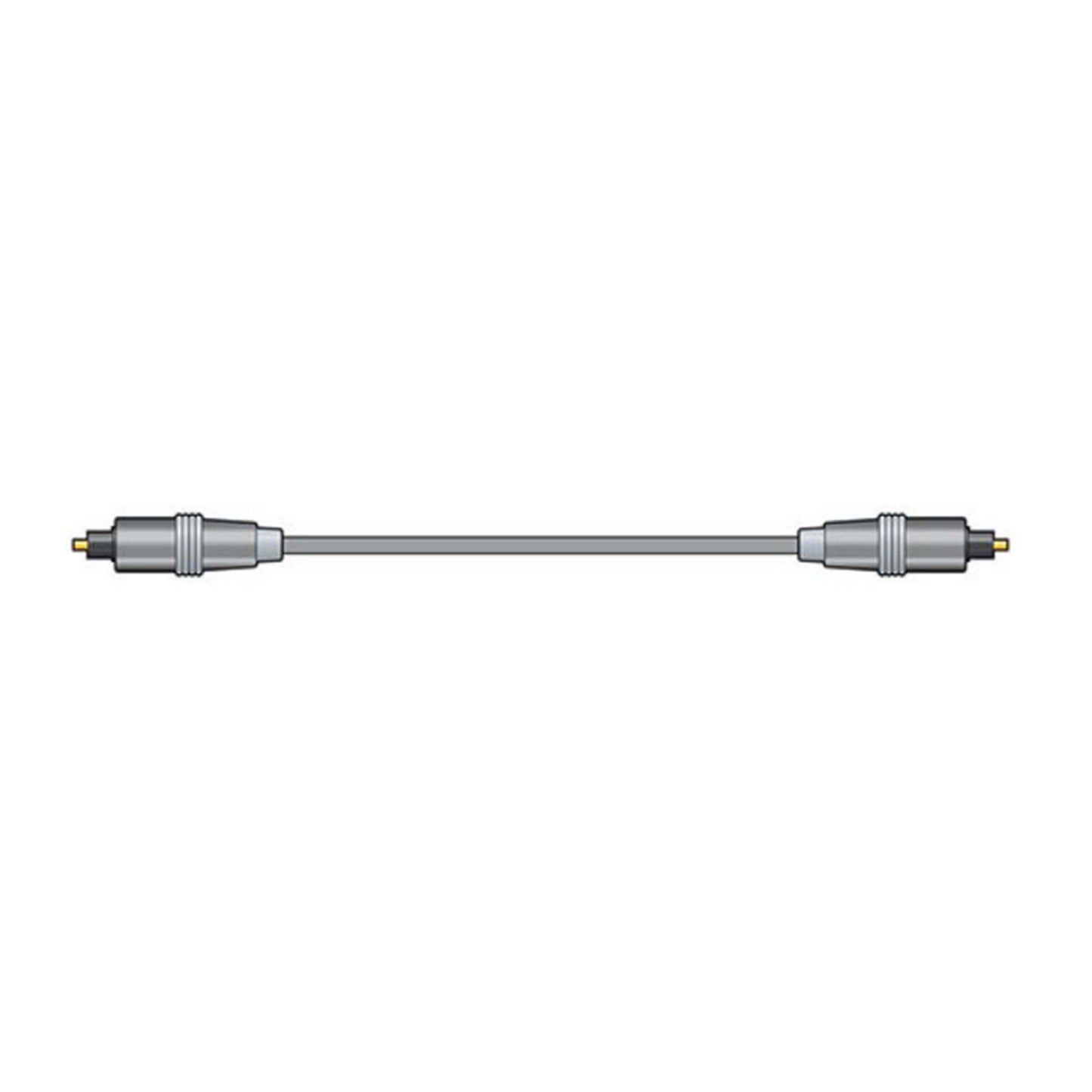 TVA 10M Fibre Optic TOSlink Lead, a high performance optical cable designed for digital audio.
