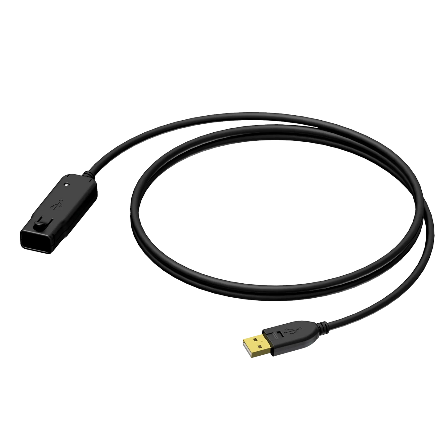PROCAB BXD602 USB A Male to USB A Female Active Repeater Cable, 12 Meter Extension