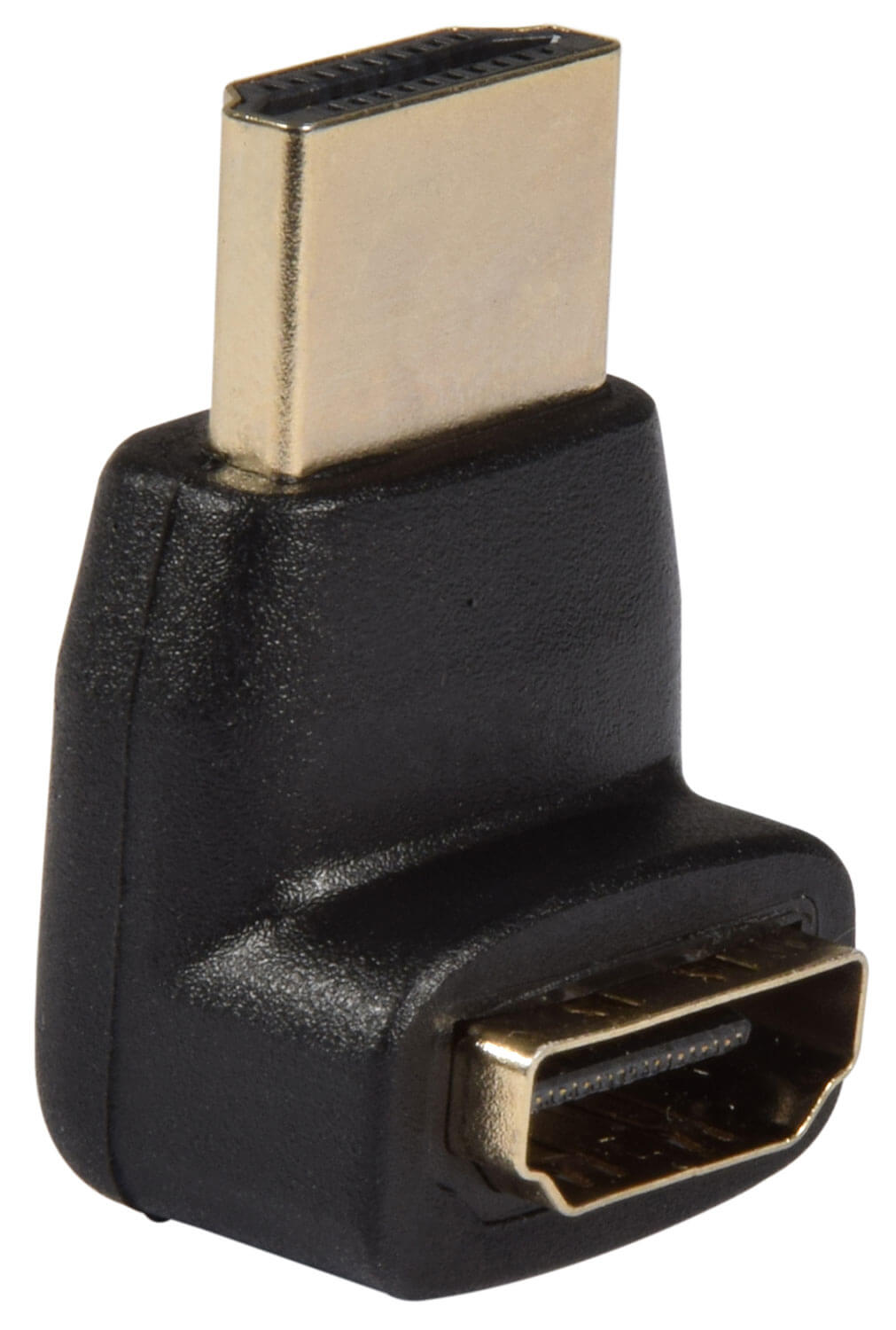 AVLINK HDMI Right Angle Adaptor Plug to Socket with gold plated connections