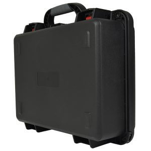Citronic HDC153 heavy duty waterproof ABS equipment case, shallow design, IP66 rated, suitable for protecting equipment from water and dust.