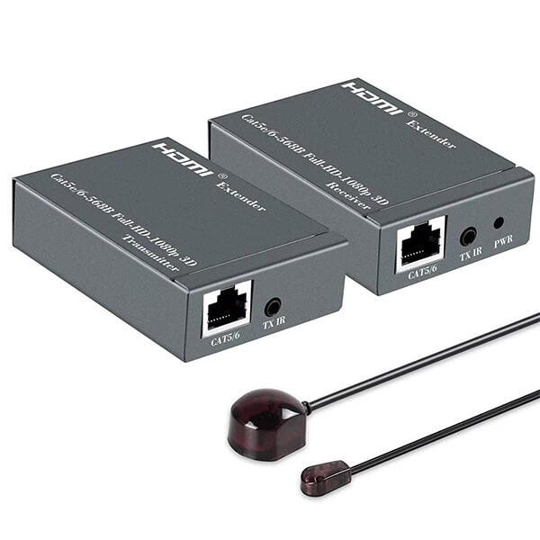 TVA HDMI Over Cat5/6 Extender 60m with IR for high definition signal transmission