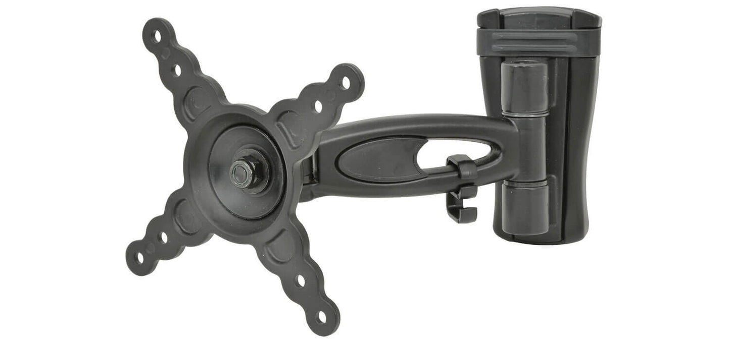 AVLINK HQO201 Compact Adjustable Single Arm TV Wall Mount Bracket designed for 13 to 40 inch screens.