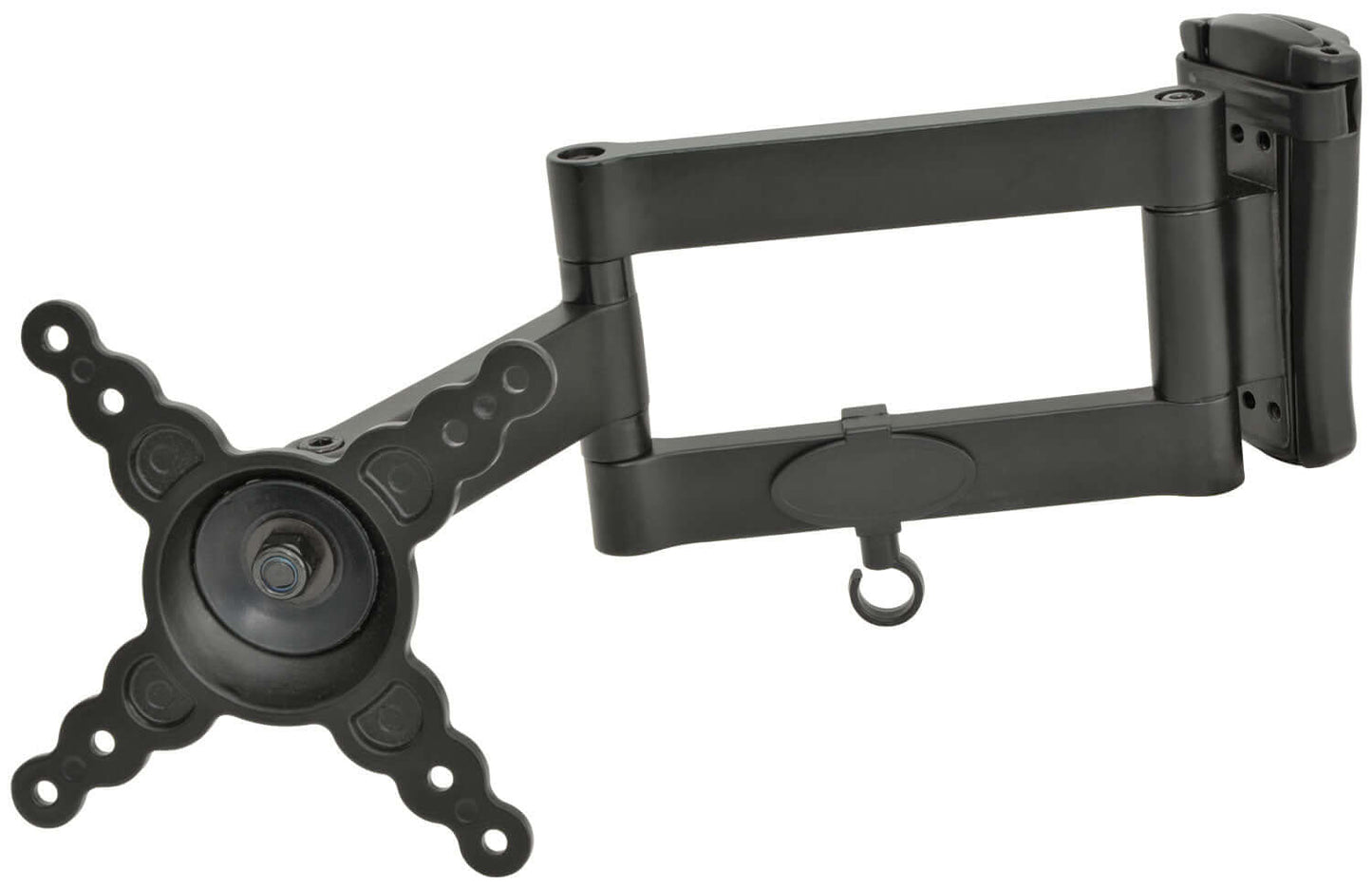 AVLINK HQT201 Adjustable Double Arm TV Wall Mount Bracket suitable for 13 to 40 inch screens, showcasing its design and features.