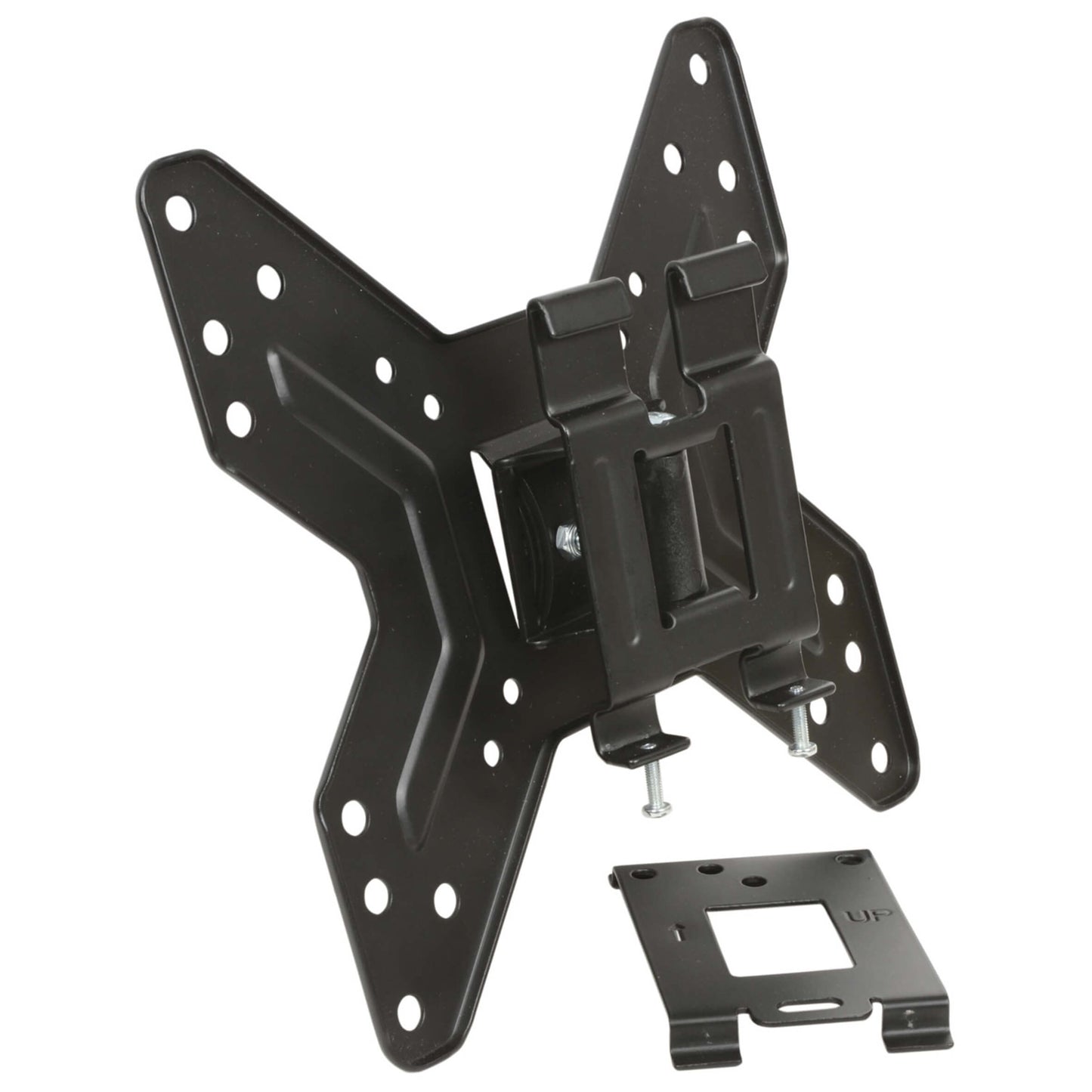 AVLINK INC201 adjustable tilt and swivel TV wall mount bracket designed for screens ranging from 10 inches to 40 inches.
