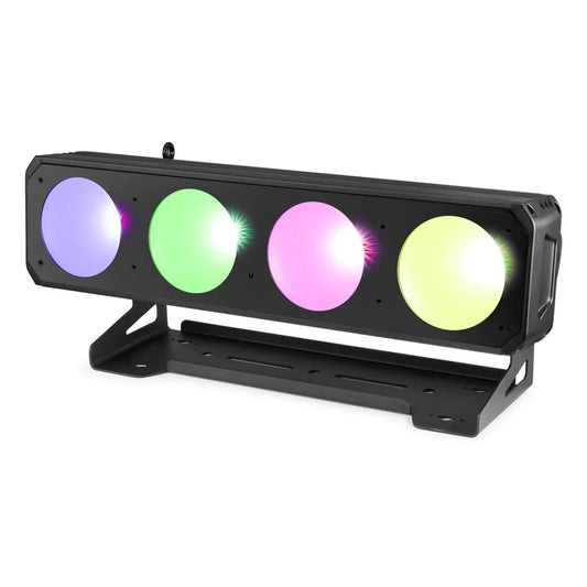 beamZ LUCID 2.4 LED BAR featuring 4x 30W RGBW lights, designed for professional stage lighting applications.