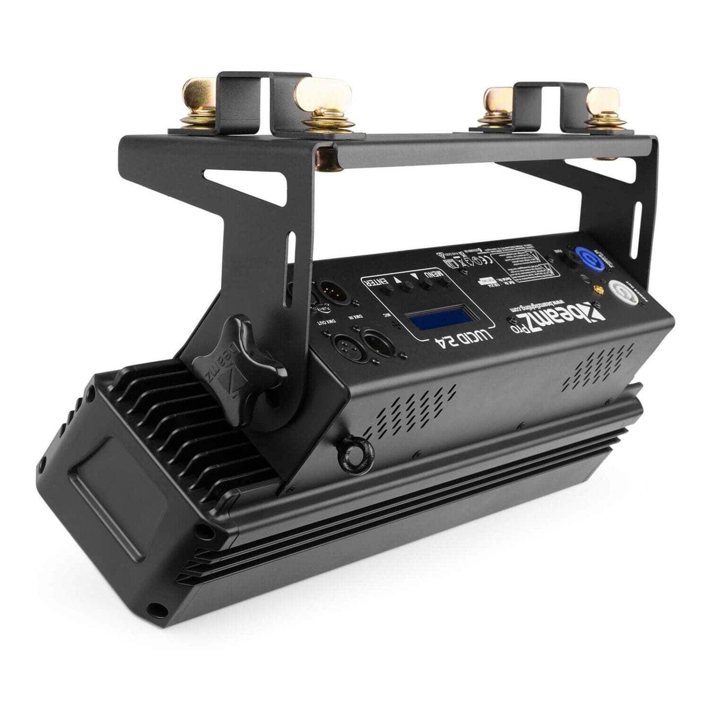 beamZ LUCID 2.4 LED BAR featuring 4x 30W RGBW lights, designed for professional stage lighting applications.
