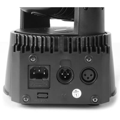 Beamz MHL108MK3 18x3W 3-in-1 RGB LED Mini Moving Head light with a compact design
