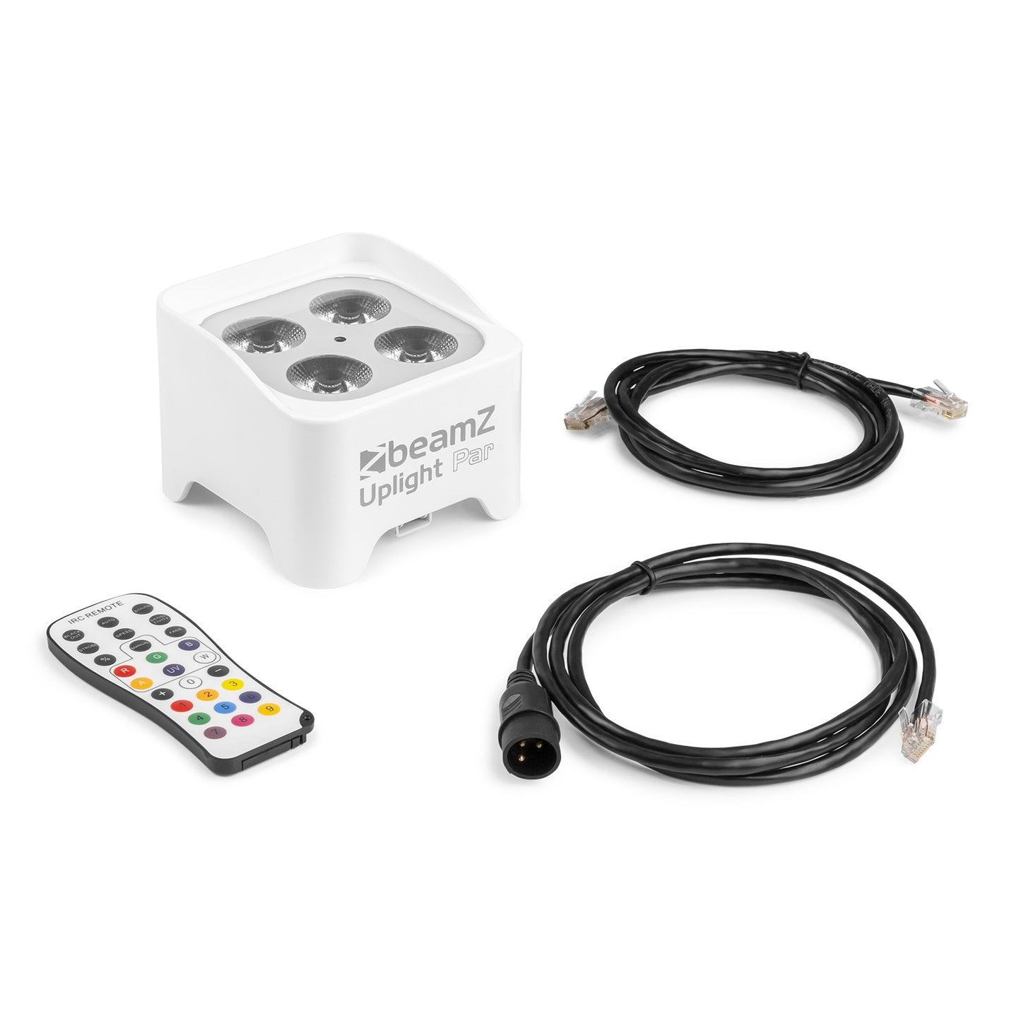 Beamz BBP90W Wireless DMX Battery Uplight 4x 4W