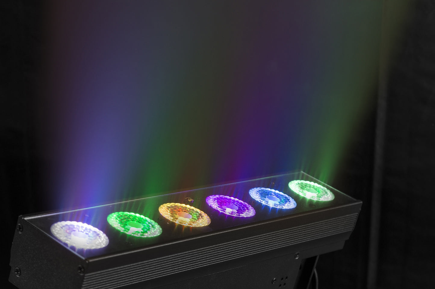 Beamz BBB612 Battery Powered LED Bar with 6x 12W RGBAW-UV LEDs
