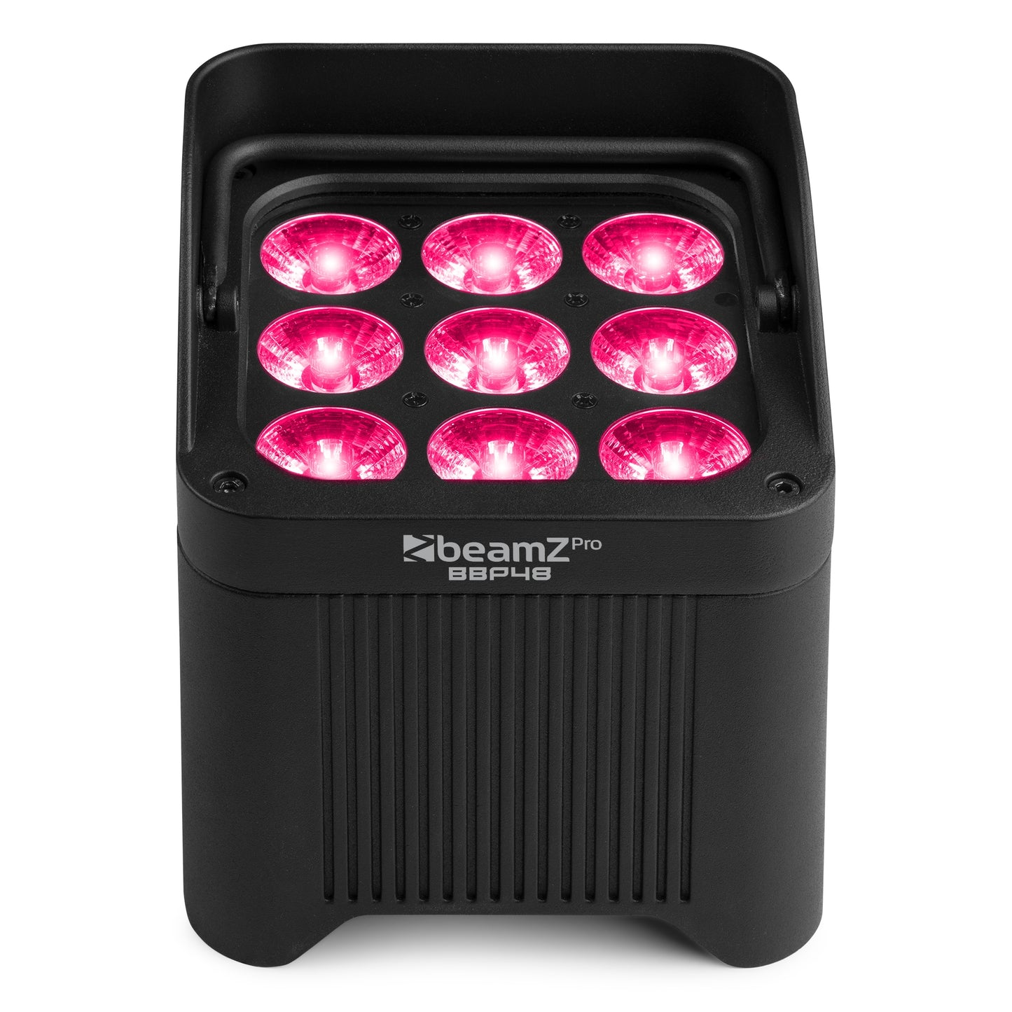 Beamz Pro BBP48 LED Battery Uplight PAR - 9x 12W RG