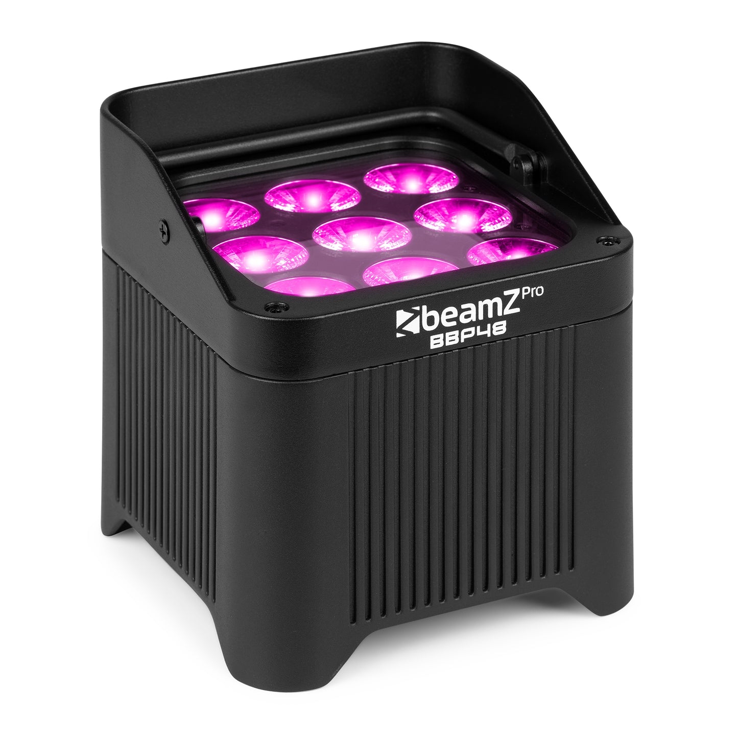 Beamz Pro BBP48 LED Battery Uplight PAR - 9x 12W RG