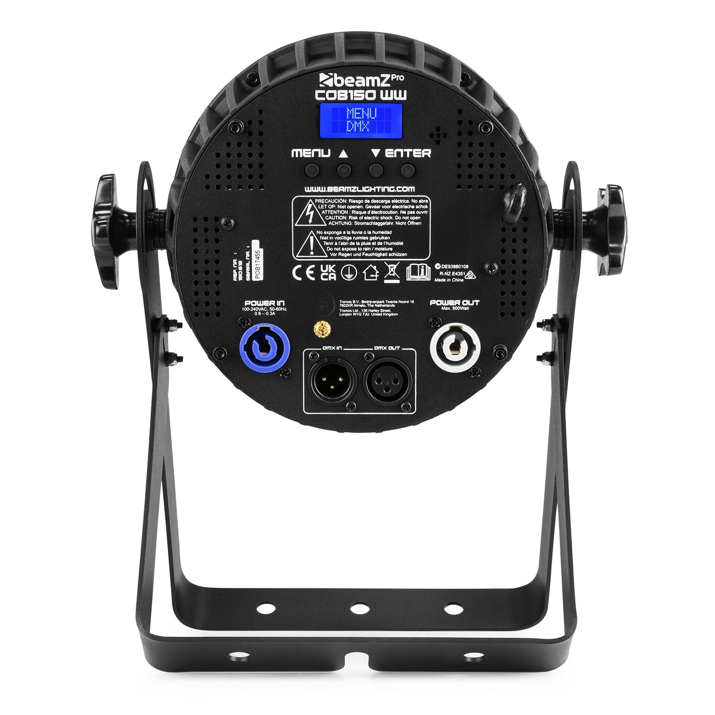 Beamz COB150WW Pro PAR 150W COB Warm White Stage Light