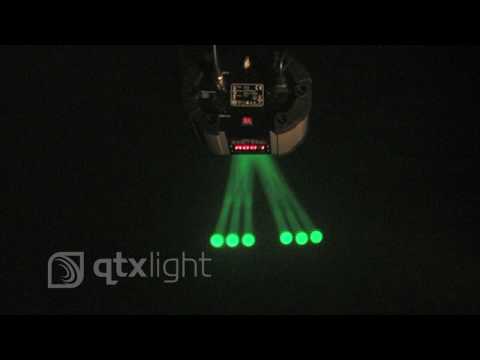 QTX LED Tube with 56 yellow LEDs, measuring 45.5cm, showcasing a bright and efficient lighting solution.