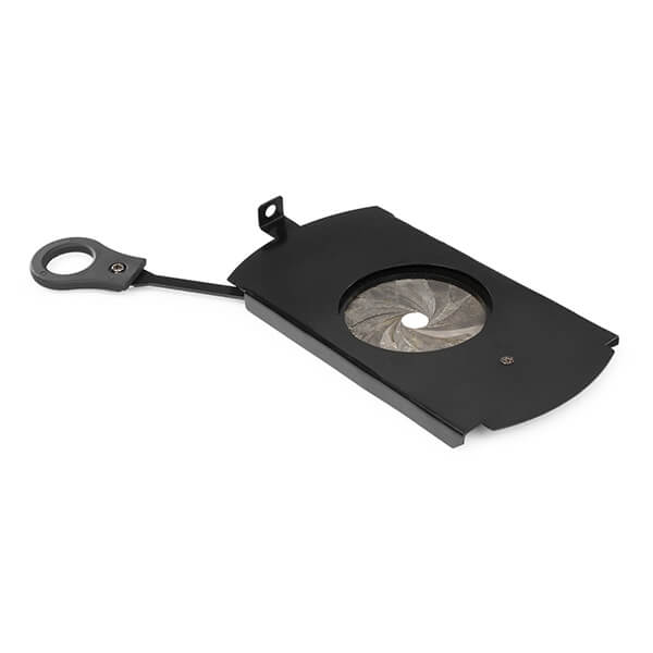 Image of the BEAMZ BTS IRIS Adjustable Diaphragm designed for BeamZ BTS Lens Tubes.