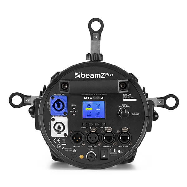 BEAMZPRO BTS300Z LED Profile Spot Zoom 300W Warm White lighting solution featuring high power COB technology.