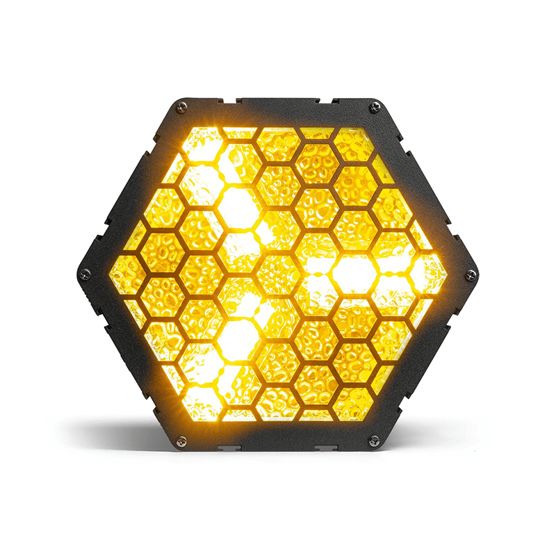 BEAMZ RB90 Deco Retro Blinder featuring 3x30W RGBW LED lights, designed for stylish stage lighting.