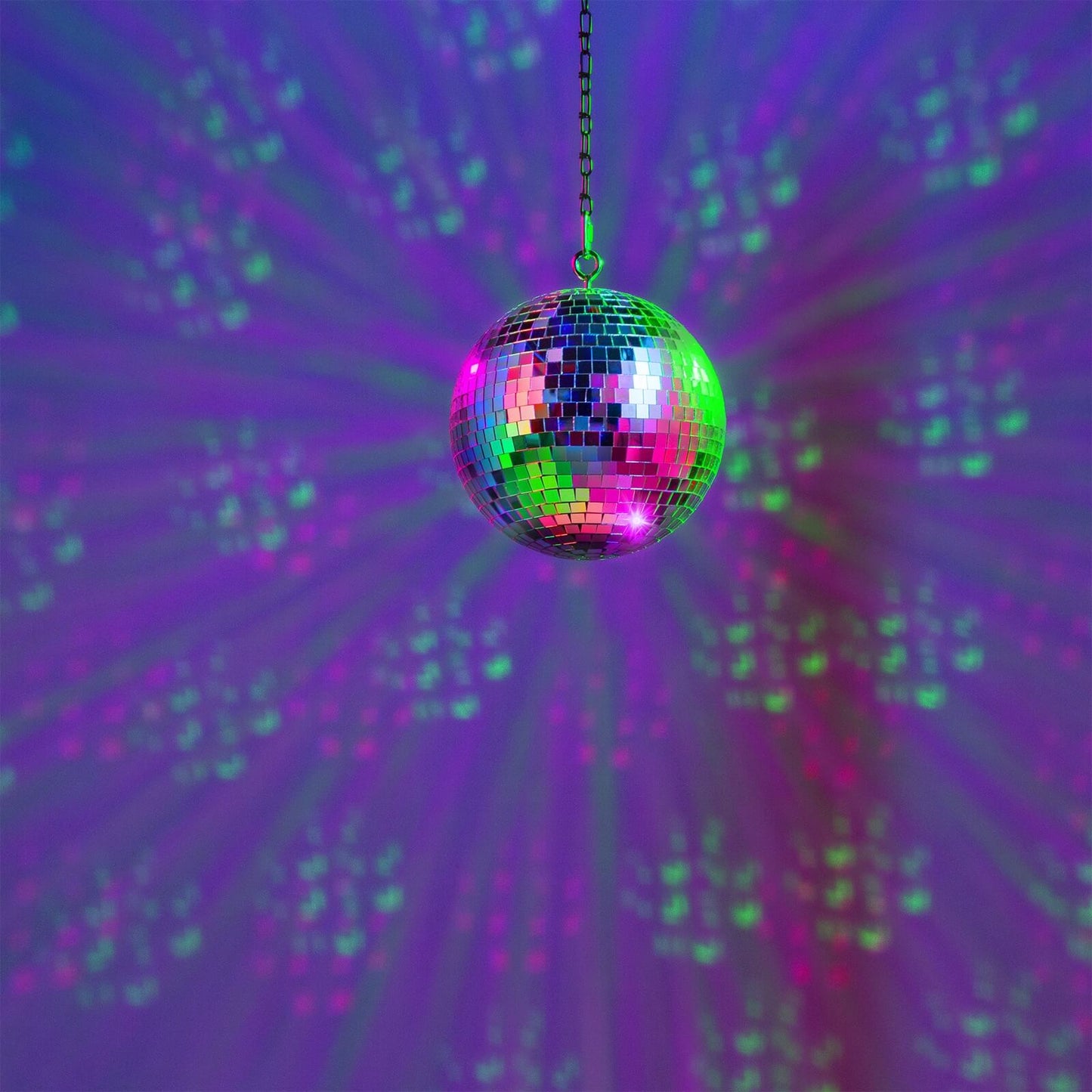 20cm Mirror Ball weighing 900g by Beamz