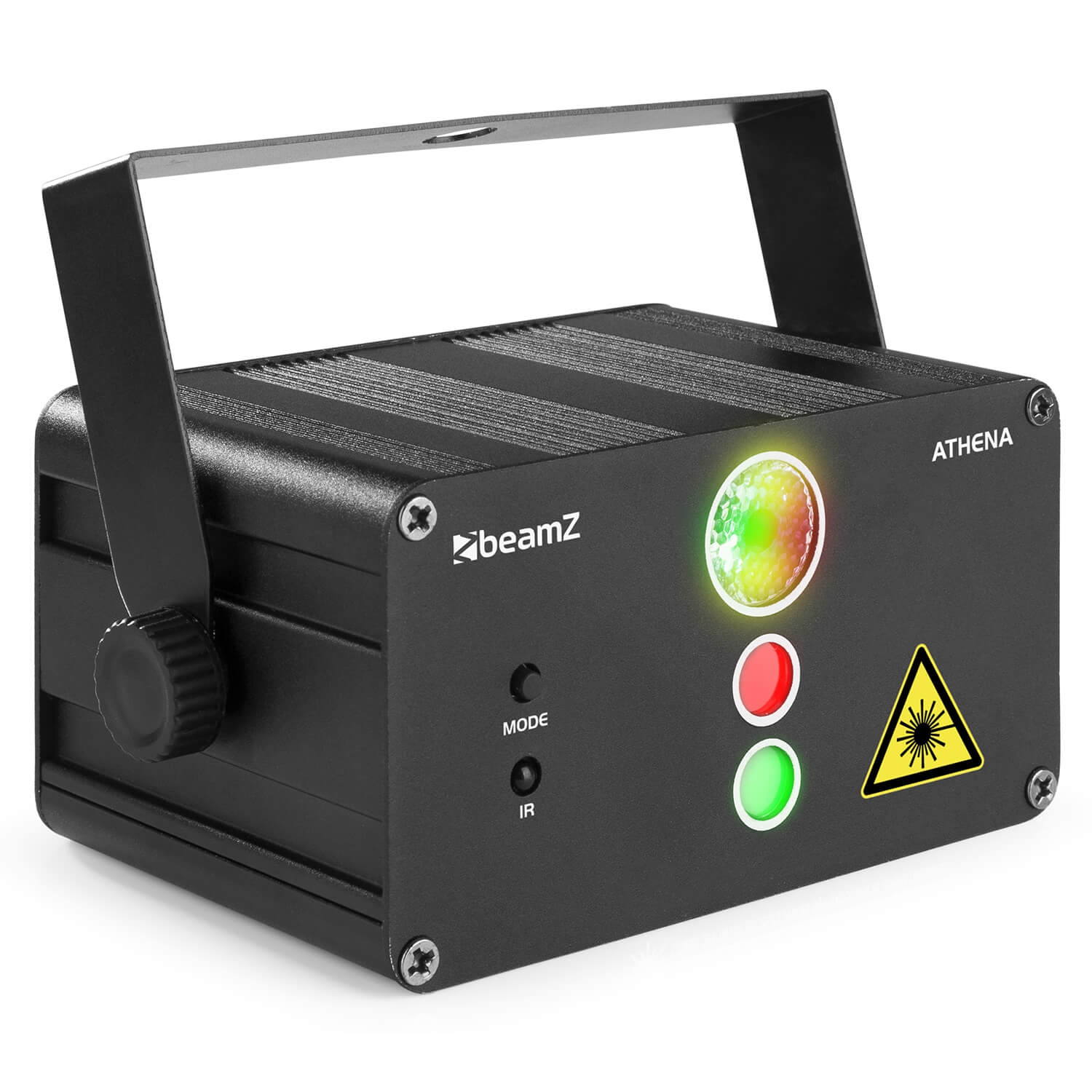 Beamz ATHENA Battery-Powered RG Gobo Laser System image