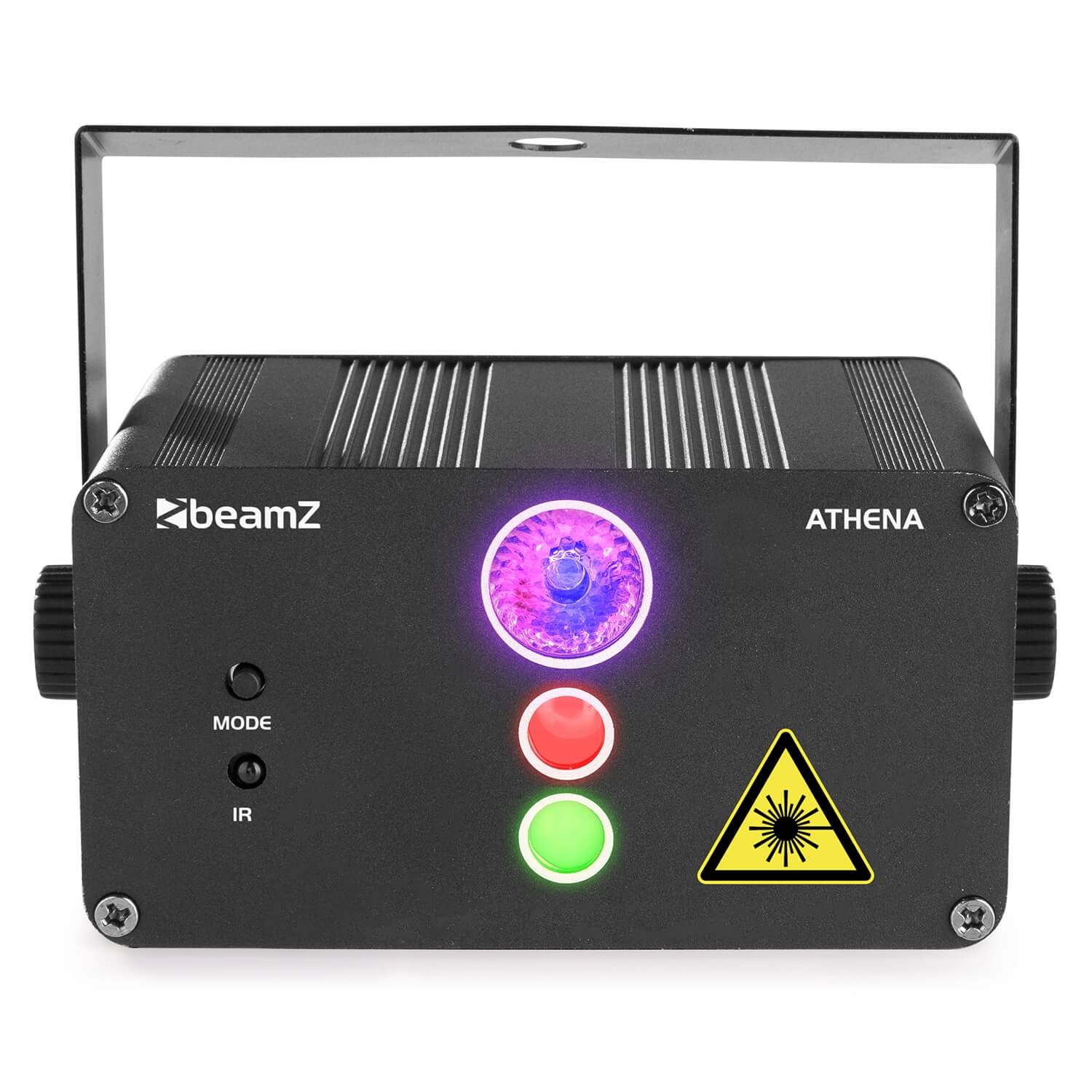 Beamz ATHENA Battery-Powered RG Gobo Laser System image