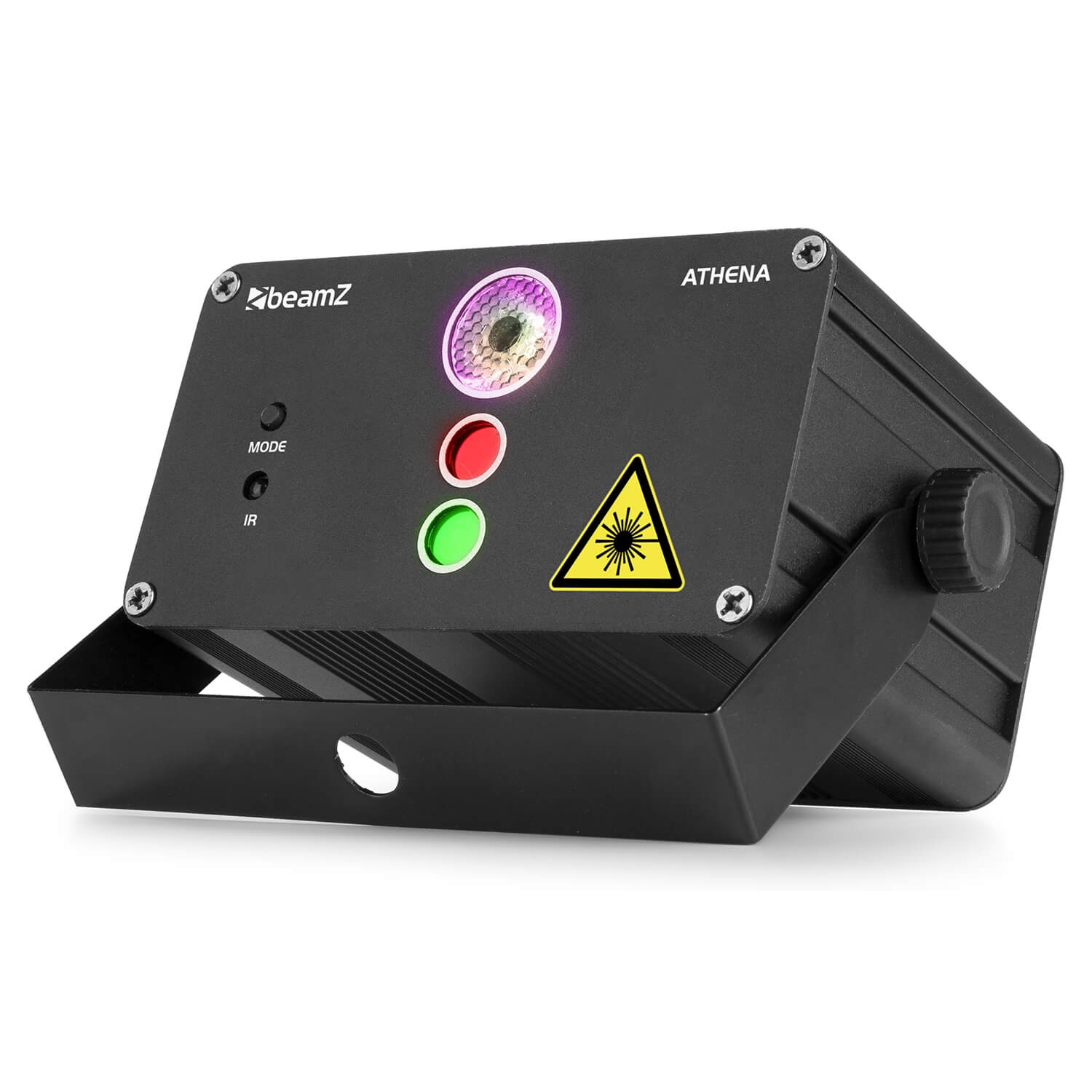 Beamz ATHENA Battery-Powered RG Gobo Laser System image