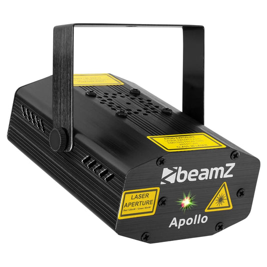 Beamz APOLLO 170mW Red/Green Multipoint Laser side view image