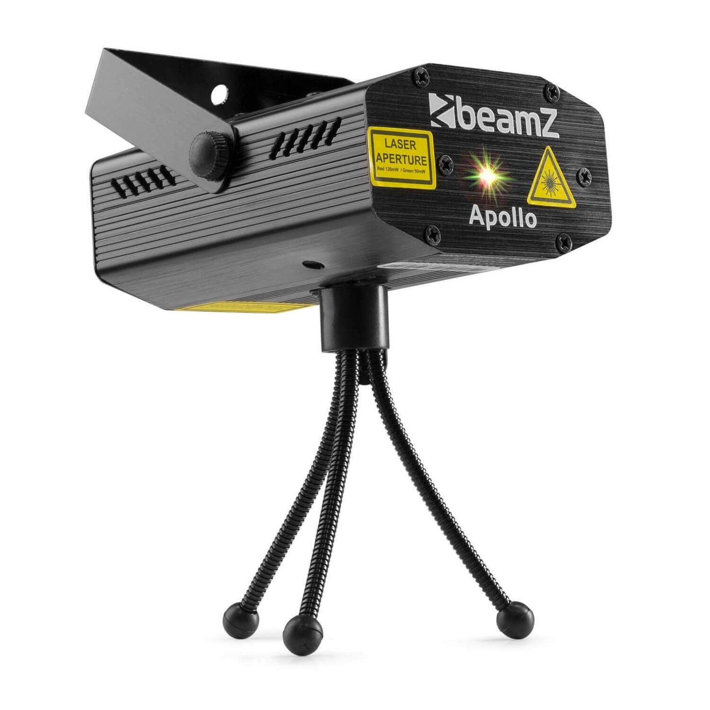 Beamz APOLLO 170mW Red/Green Multipoint Laser side view image