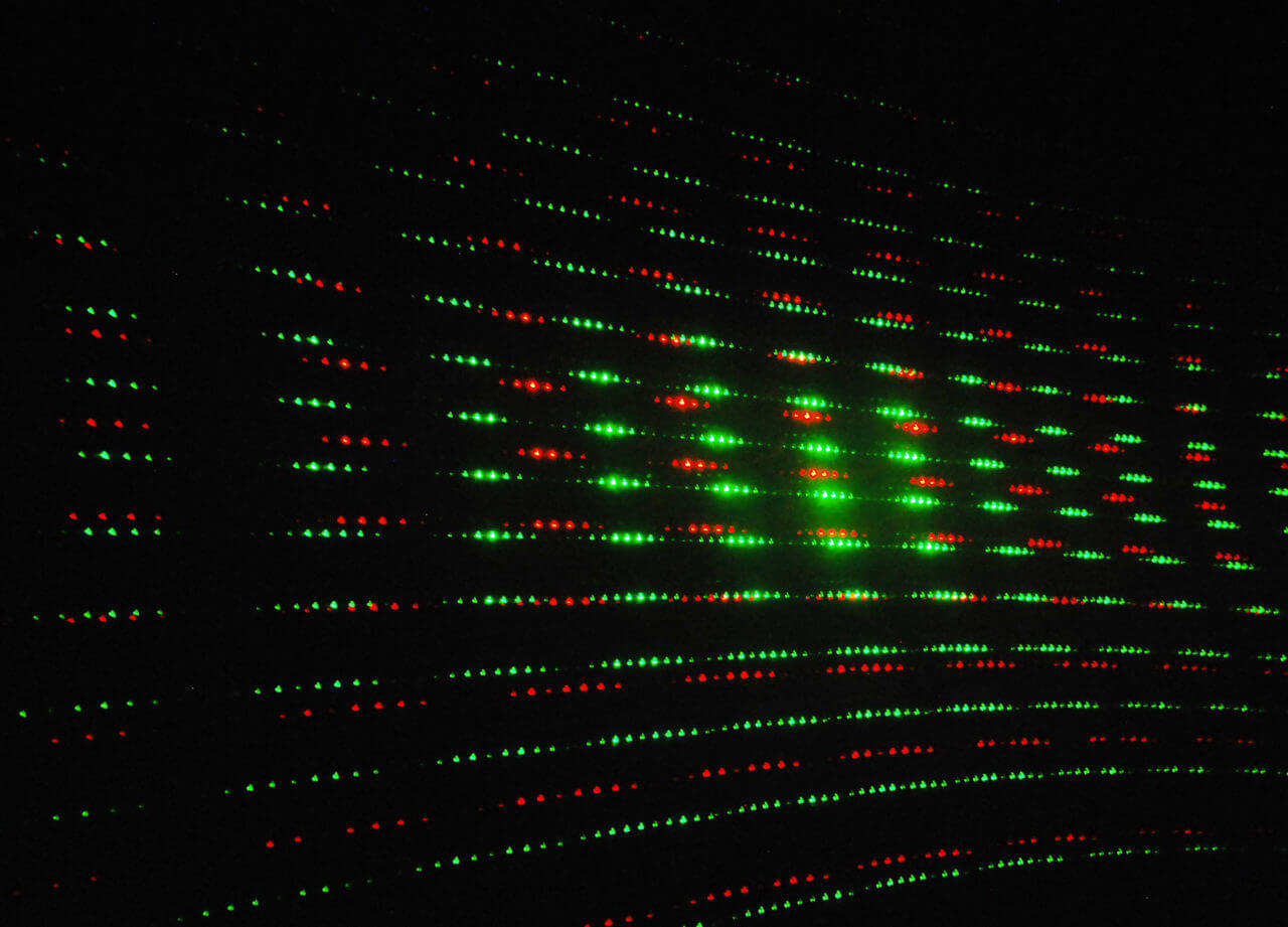 Beamz APOLLO 170mW Red/Green Multipoint Laser image