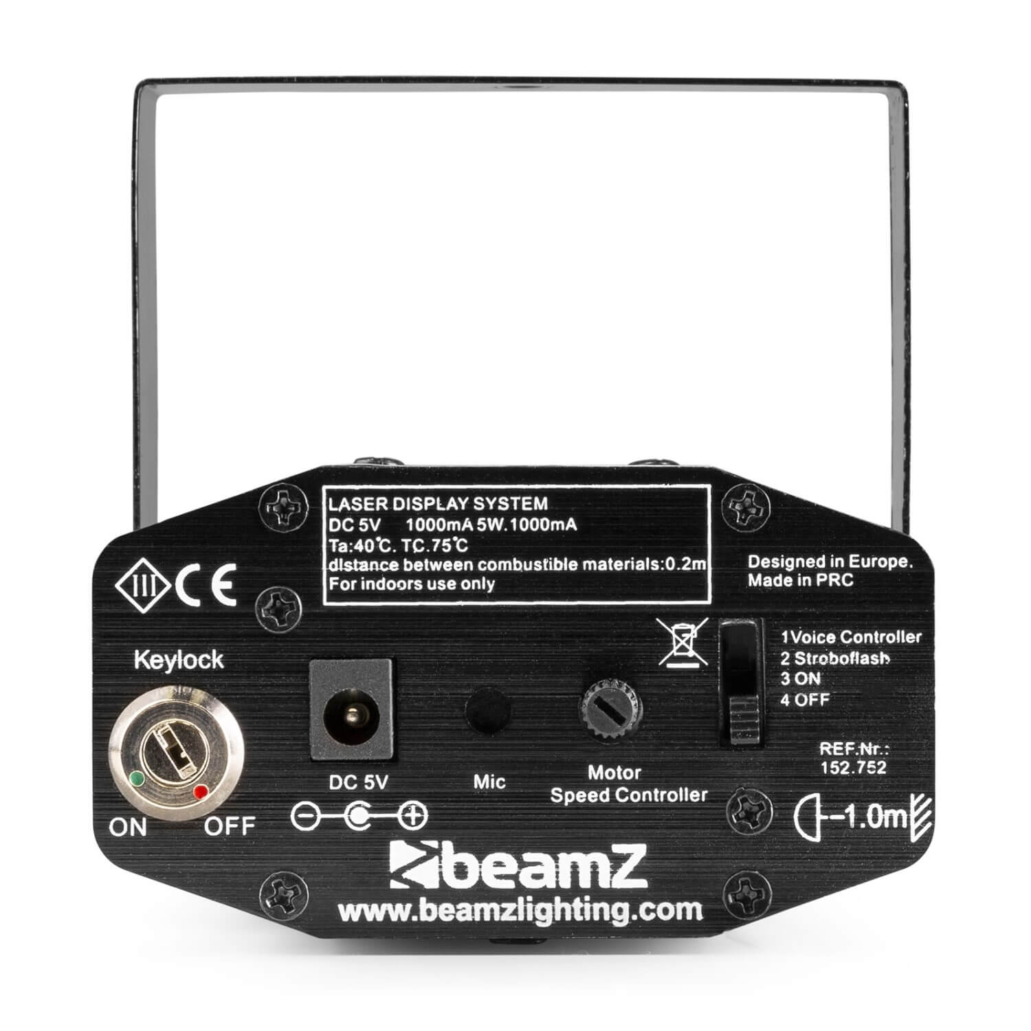 Beamz APOLLO 170mW Red/Green Multipoint Laser image