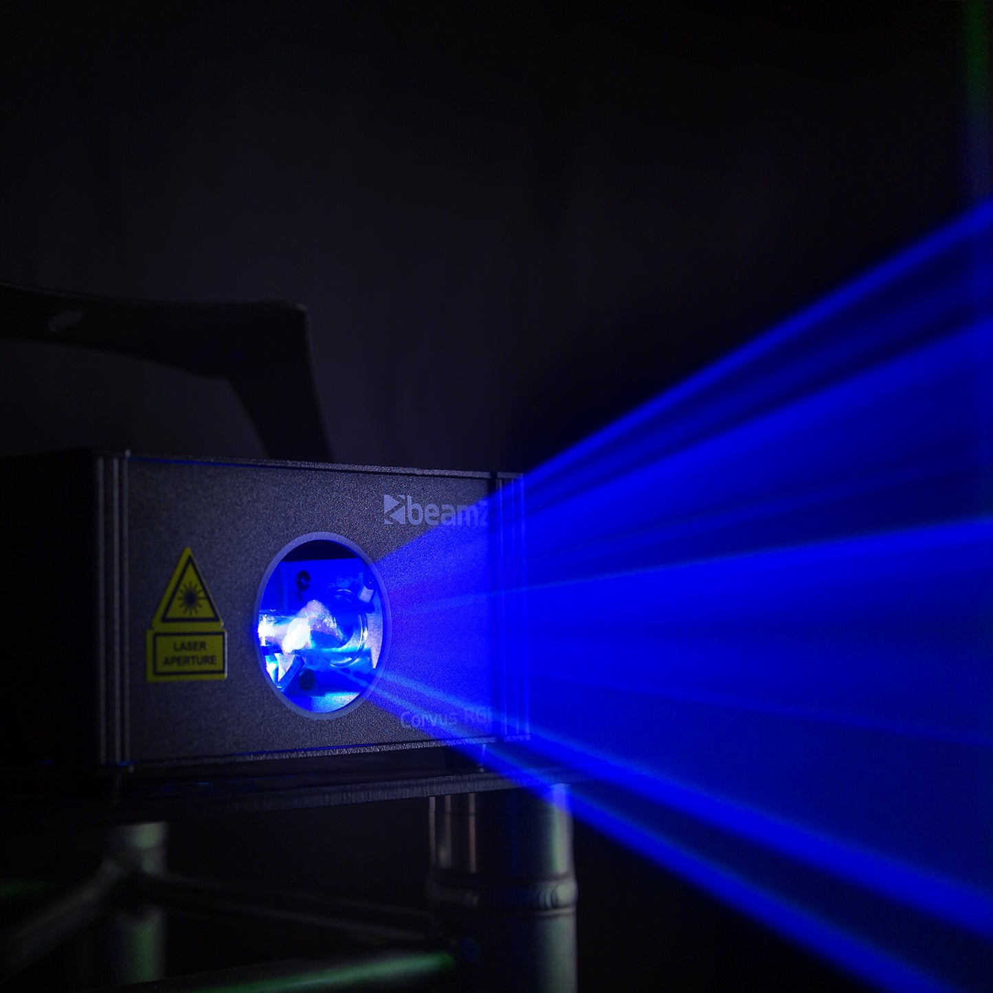 Beamz Corvus RGB Scan Laser - DMX, Sound Activated, Full Color System