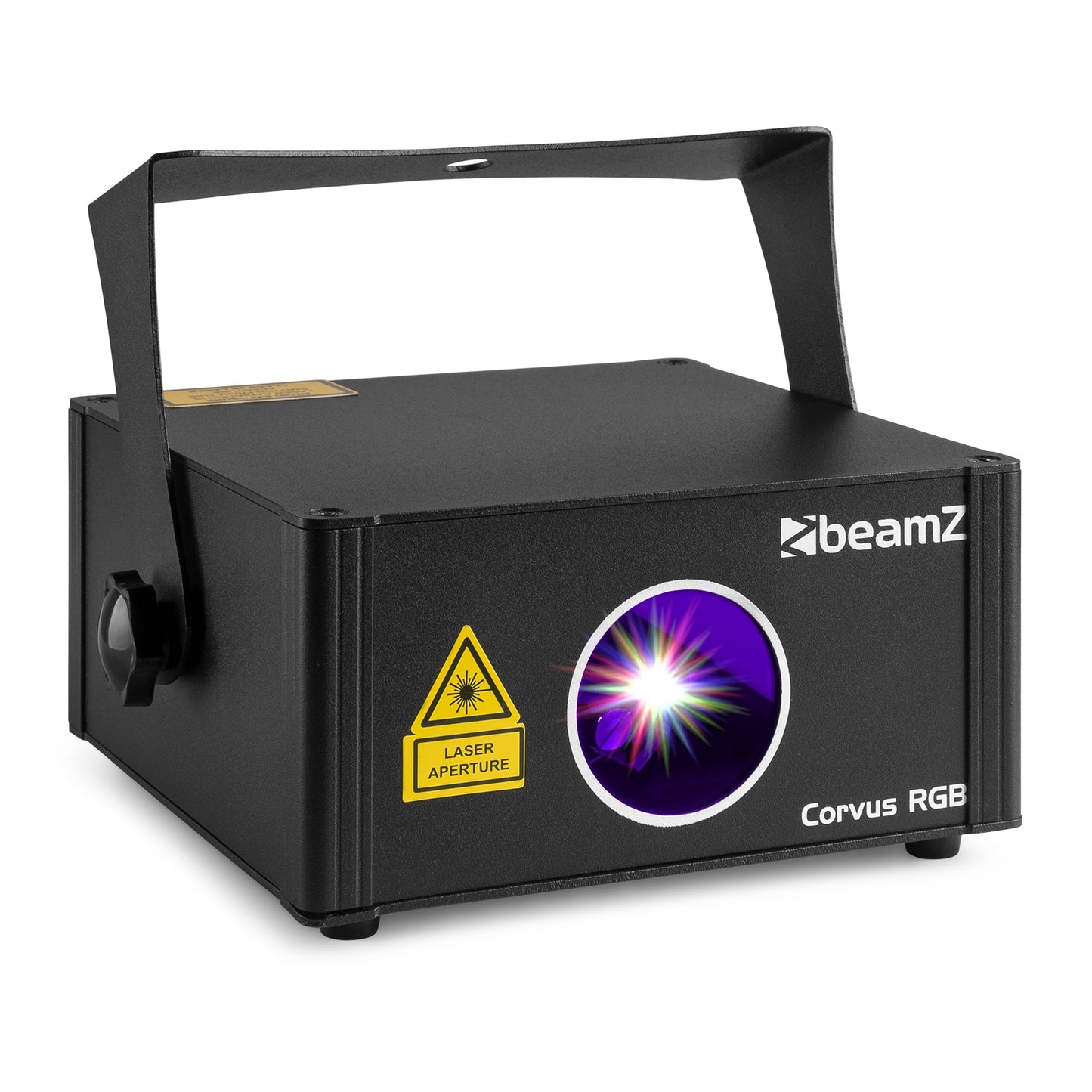 Beamz Corvus RGB Scan Laser - DMX, Sound Activated, Full Color System