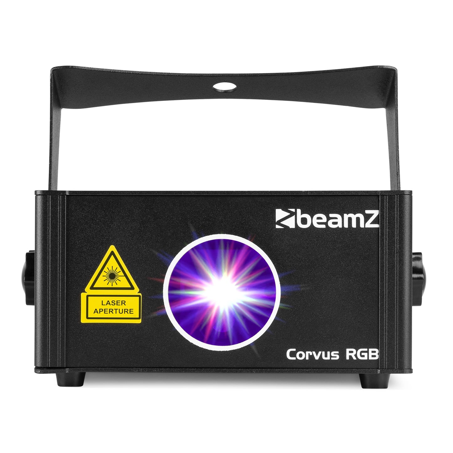 Beamz Corvus RGB Scan Laser - DMX, Sound Activated, Full Color System