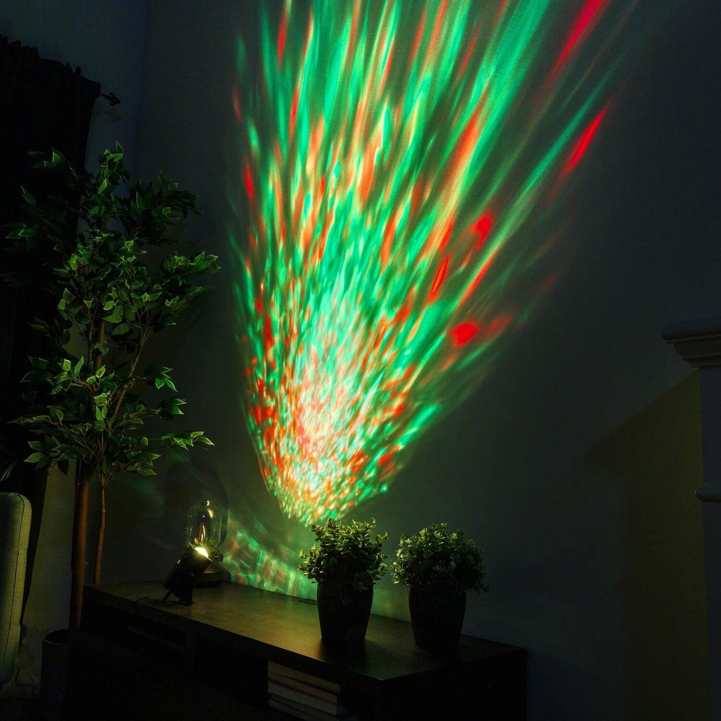 Beamz LWE20 3-in-1 RGB LED Water Wave Effect product image showing mesmerizing water wave effect lighting.