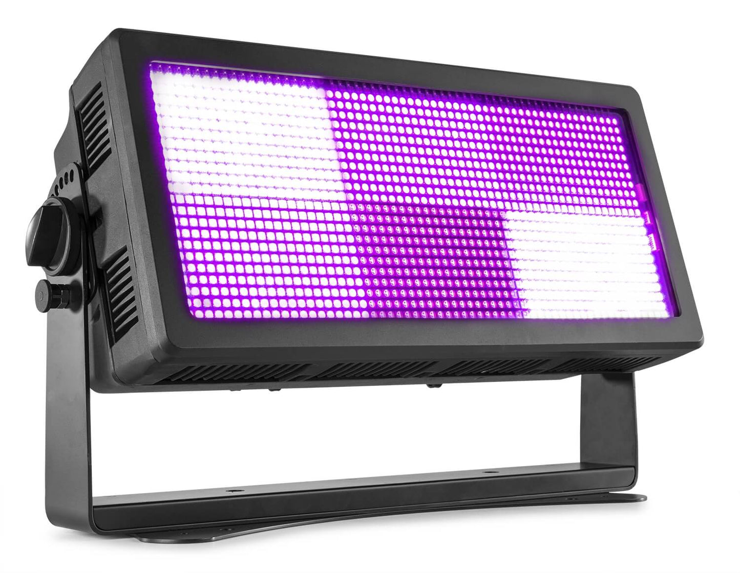 Beamz BS1500 IP65 RGBW LED Strobe product image showing side view