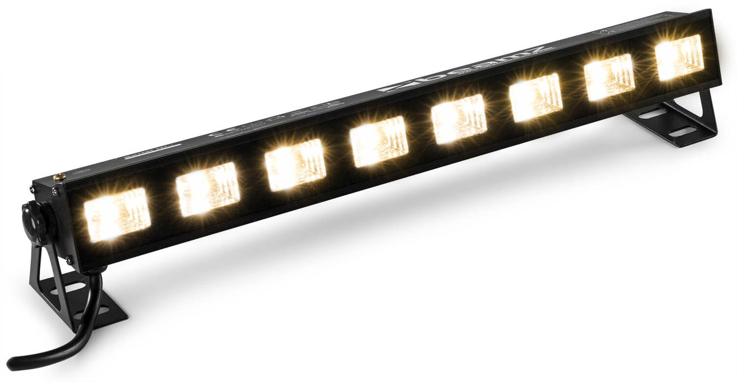 Beamz BUVW83 8x3W UV/White 2-in-1 LED Bar image