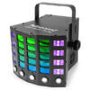 Beamz LEDGOBO Gobo Derby with UV and Strobe image showing product features
