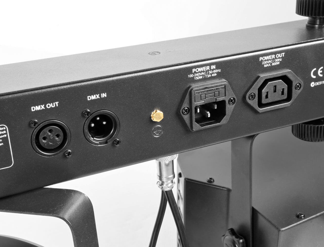 Beamz LED SHOWBAR with 2 PARs, 2 Butterflies, RG Laser, White Strobe, DMX and IRC lighting equipment image