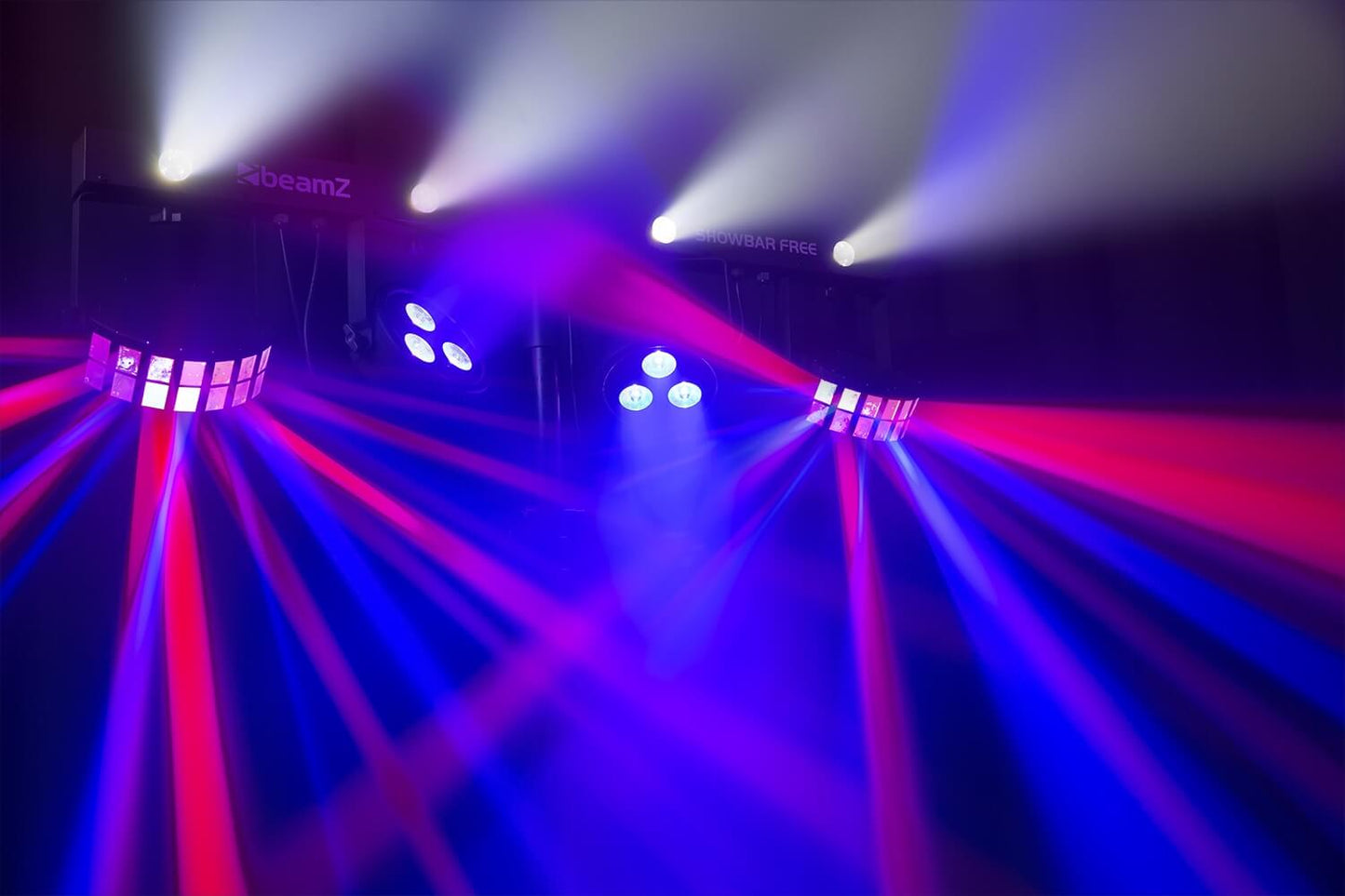 Beamz LED SHOWBAR FREE with 2 PARs and 2 Derbies image
