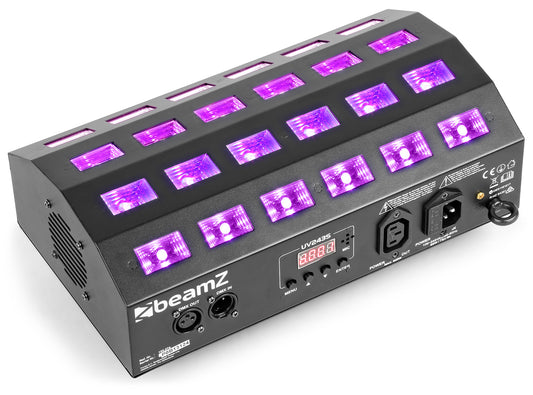 Beamz BUV463 UV Strobe 24X 3W - High-Performance Lighting